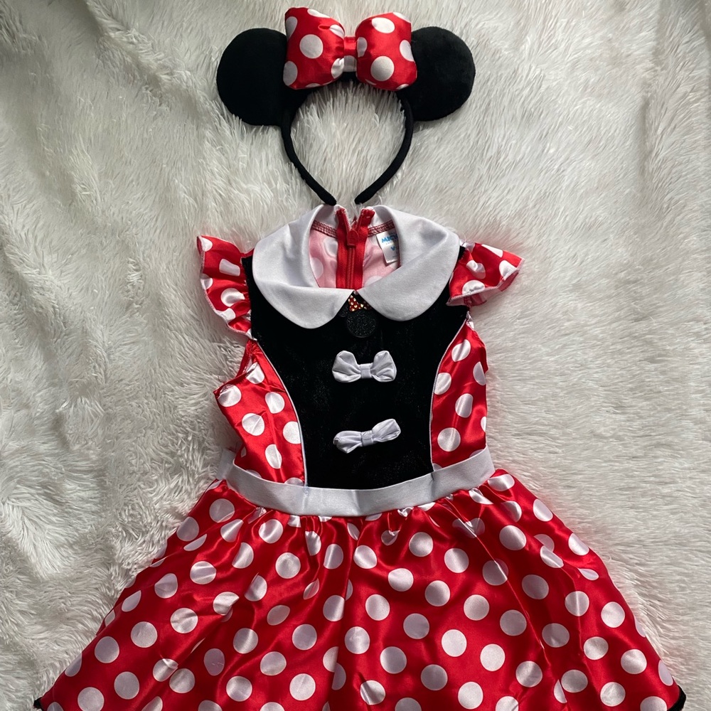 Toddler Minnie Mouse costume